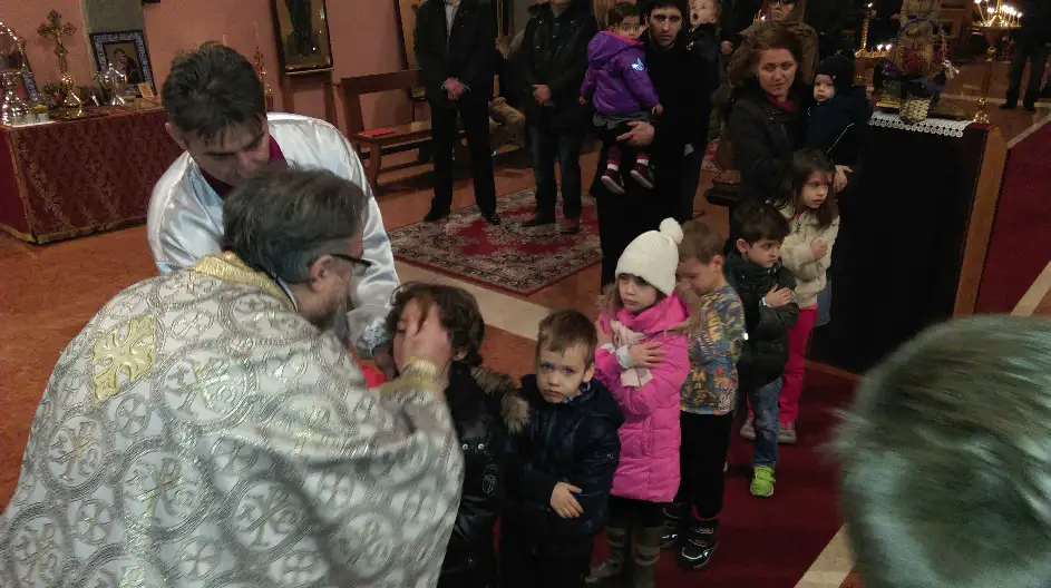 Света литургија у мисионарској парохији у Милану