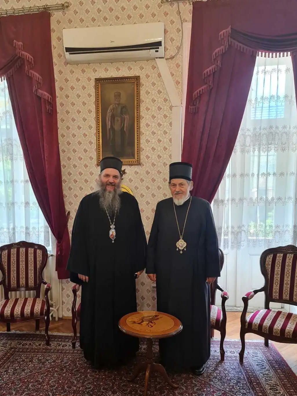 Епископ Андреј у гостима код епископа Лаврентија