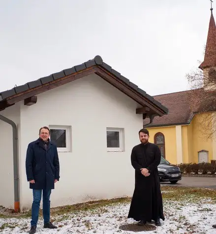 Посета градоначелника Санкт Пелтена храму Св. апостола Томе у Санкт Пелтену/Штатерсдорф