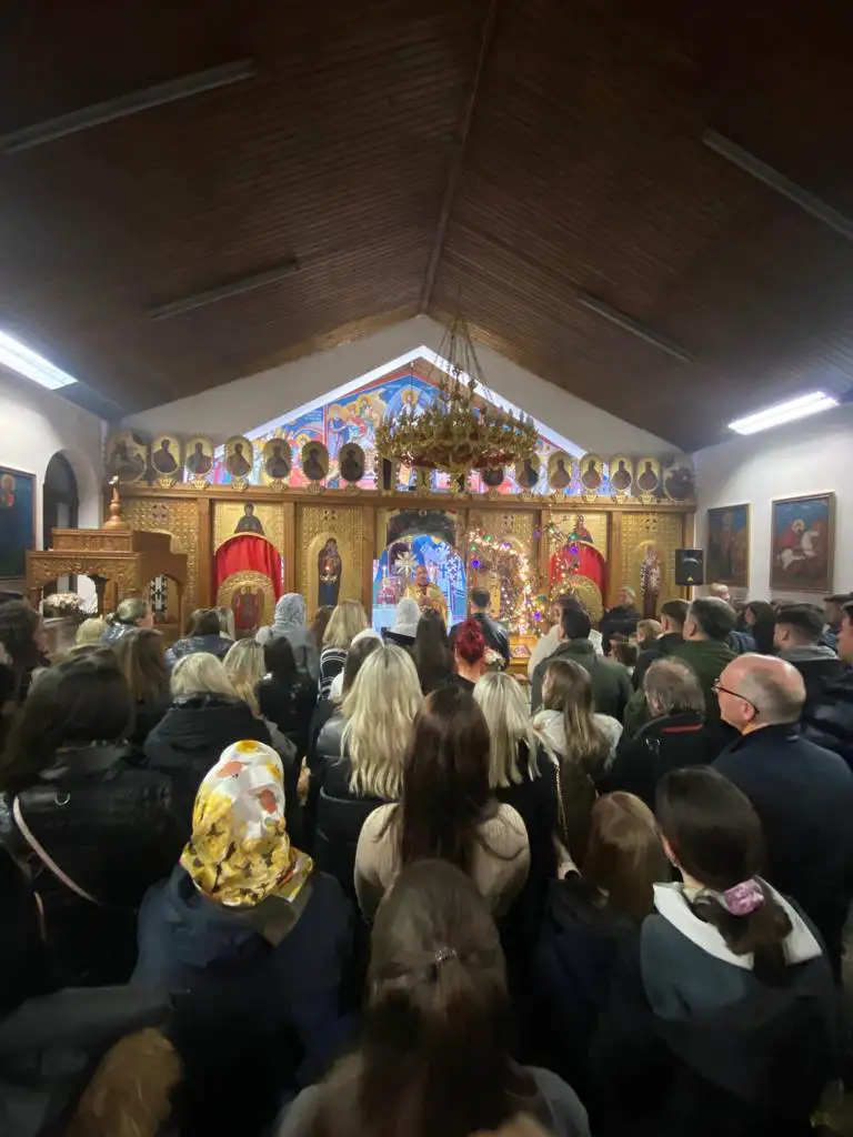 Божићни празници у парохији Енс