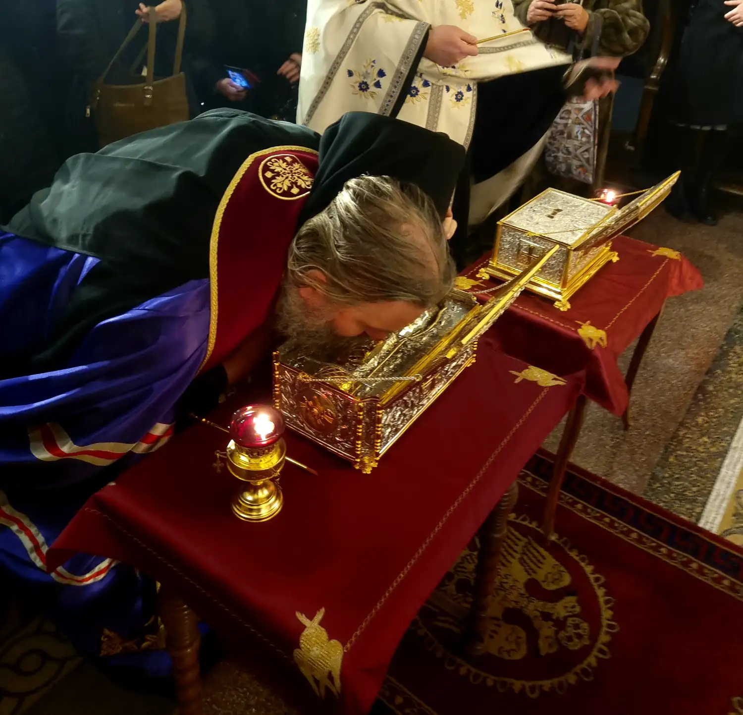 Велико бденије уочи храмовне славе Светог Саве у Саборном храму у Бечу