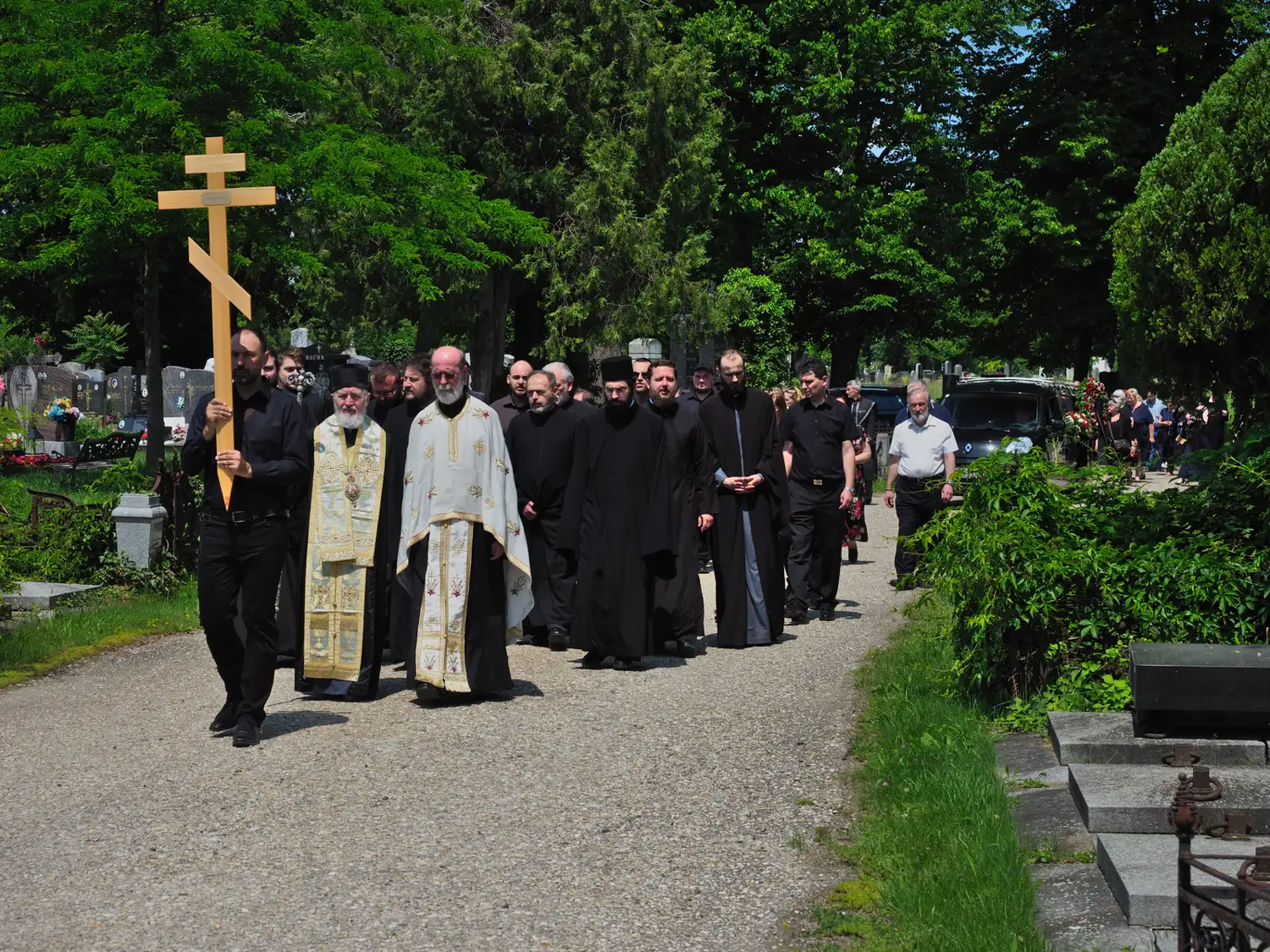 Сахрана протојереја – ставрофора Сретоја Душанића