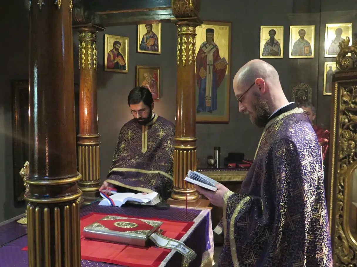 Литургија пређеосвећених дарова у Саборној Цркви
