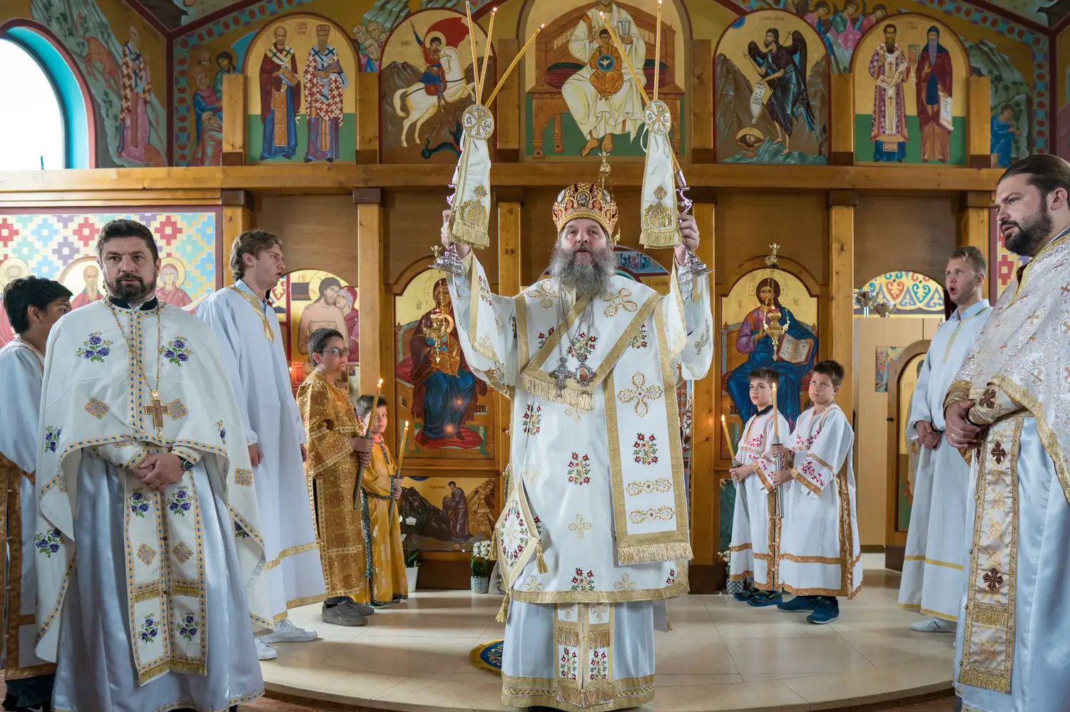 Архијерејска  посета Салцбургу