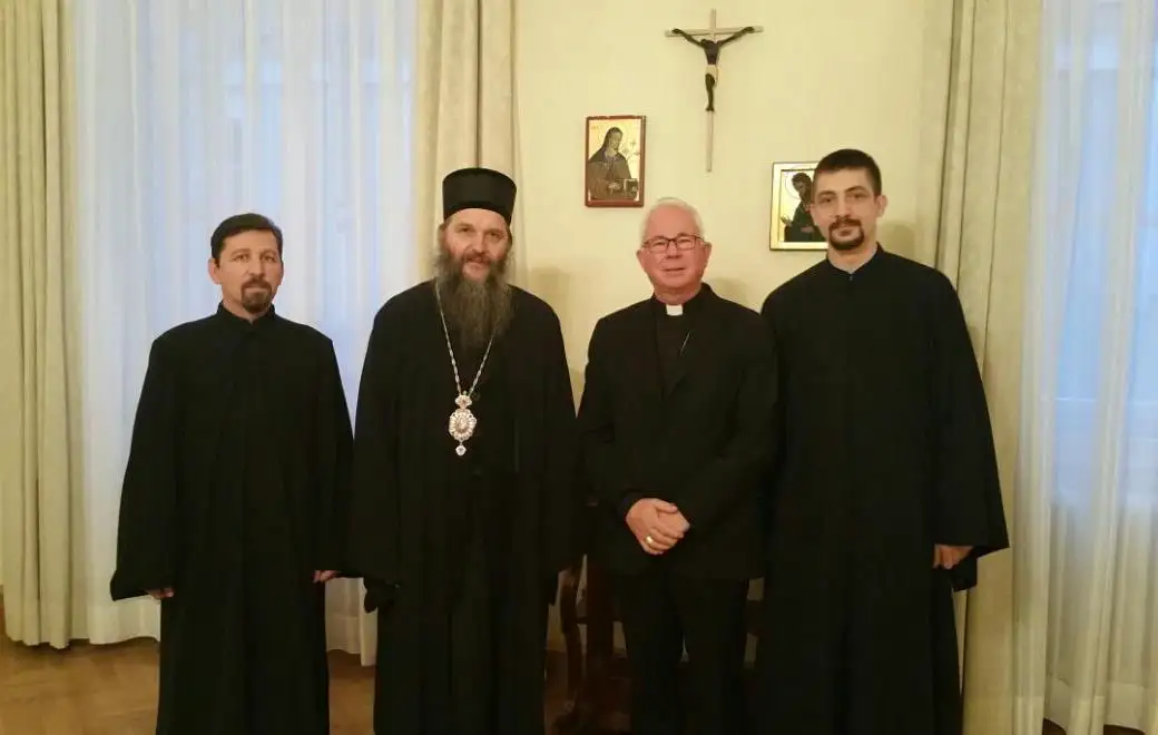 Епископ Андреј гост код архиепископа Лакнера