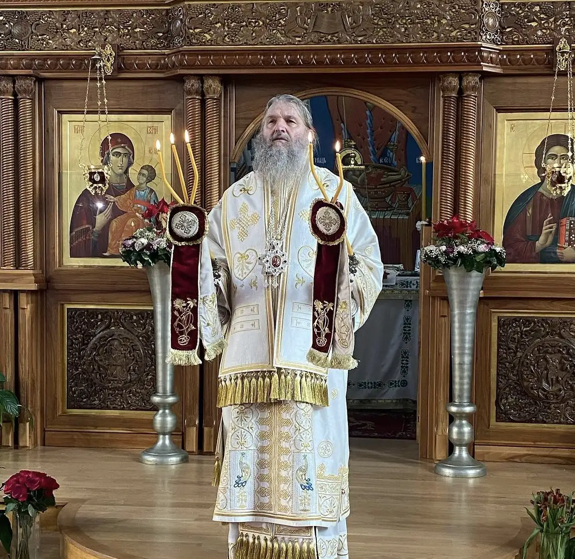 Епископ Андреј на Богојављење служио у Цириху