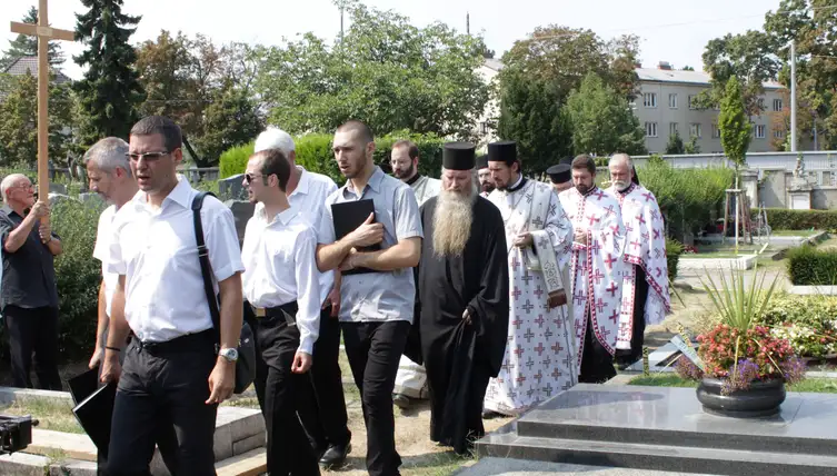 Сахрањен др Стеван Поповић, велики добротвор Цркве и члан Епархијског савета