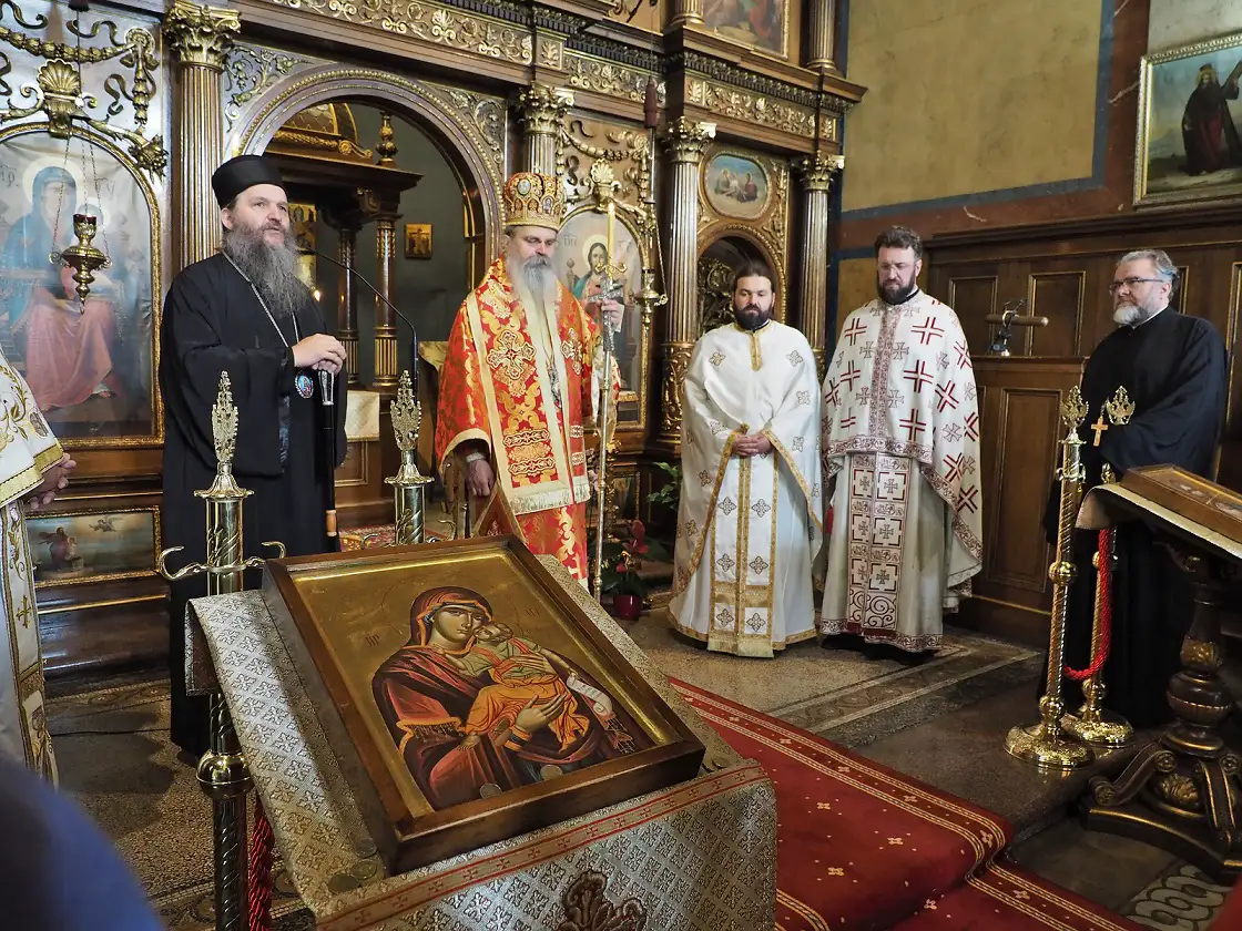 Епископ Теодосије у Бечу