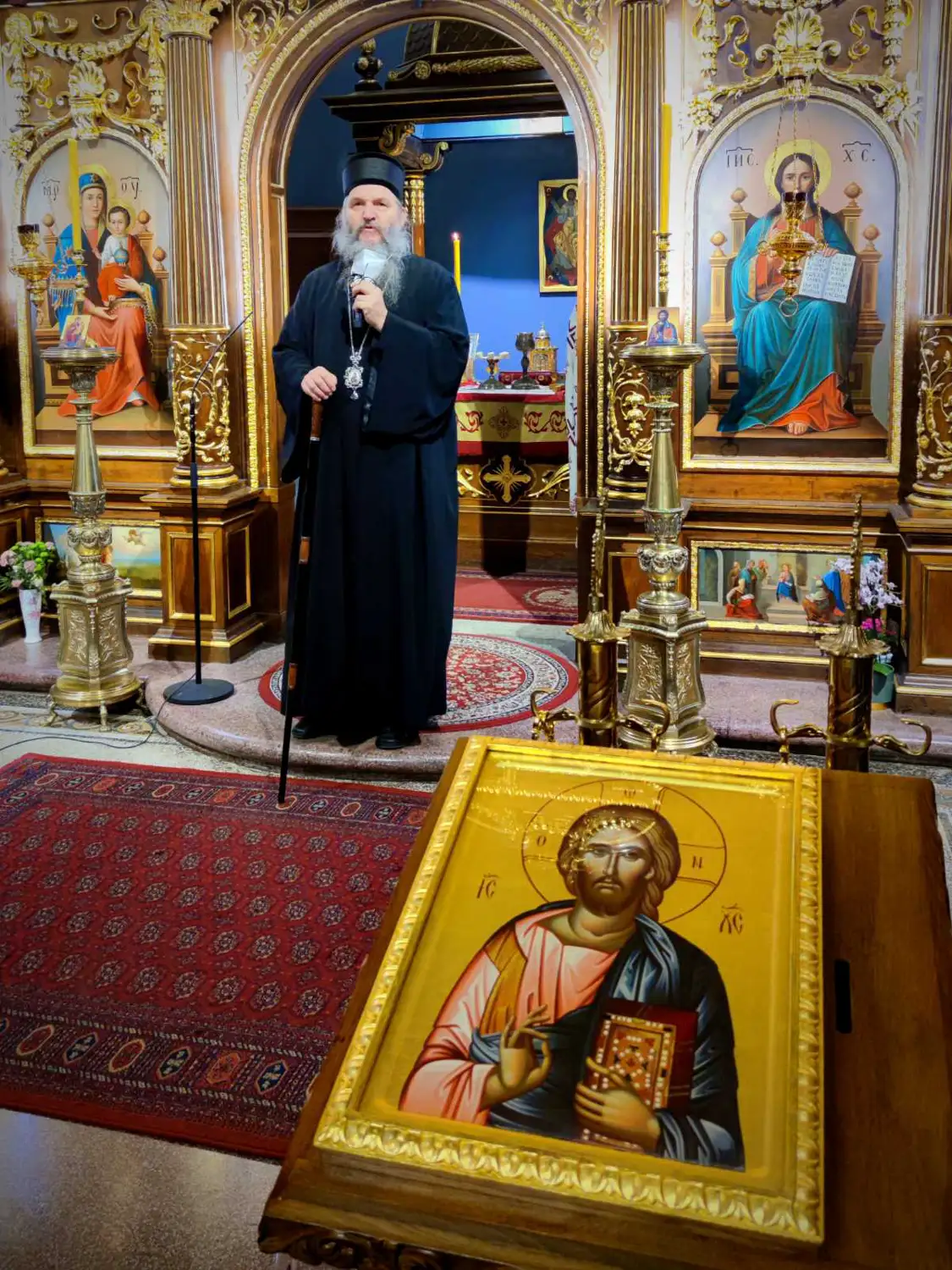 Празник Света Три Јерарха у Саборном храму
