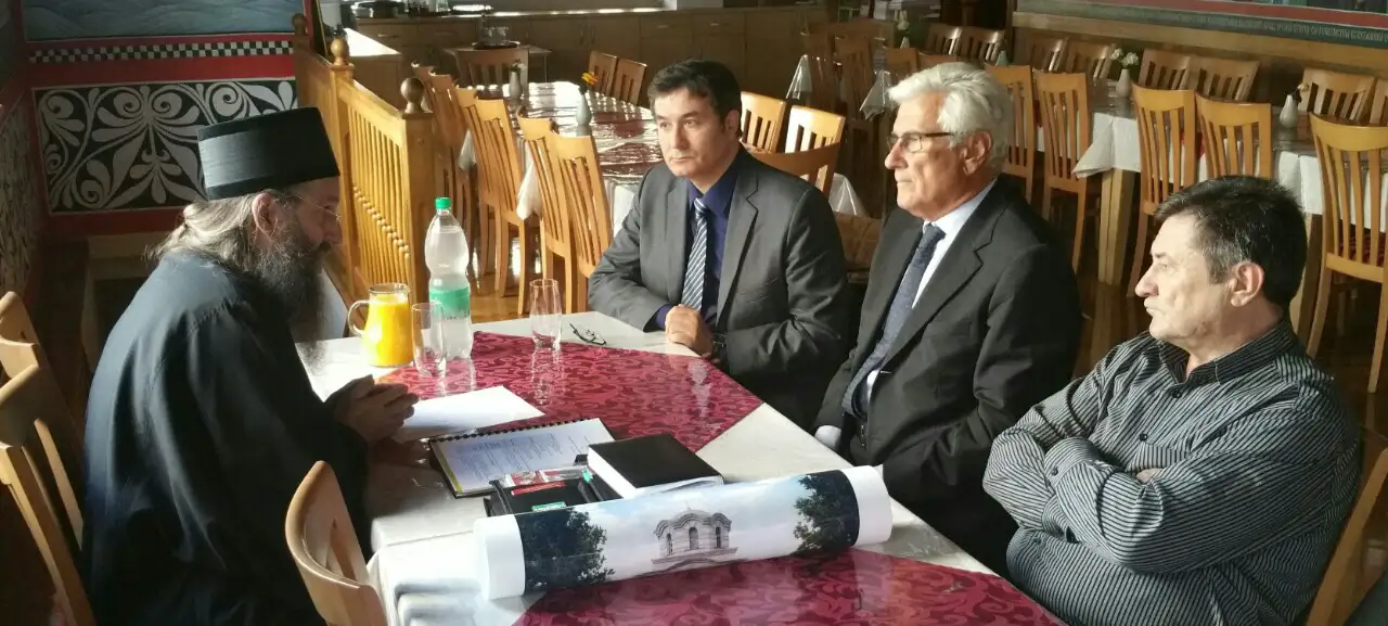 Састана Епископа Андреја и ЊЕ амбасадора Пере Јанковића