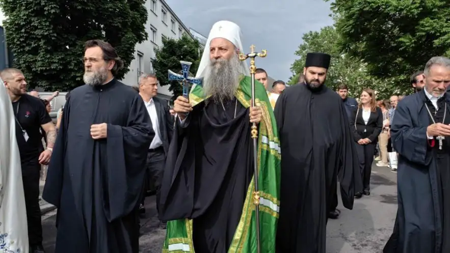 Патријарх Порфирије у Линцу