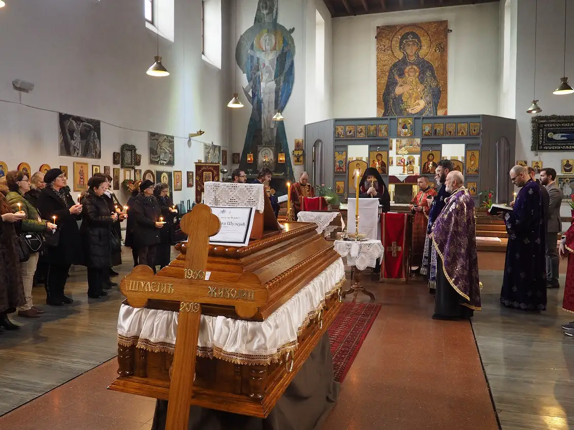 Опело покојном Живојину Шулејићу