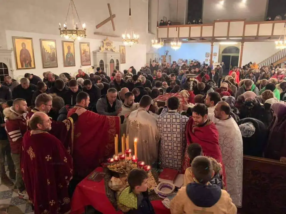 Света тајна Јелеосвећења у Браунау