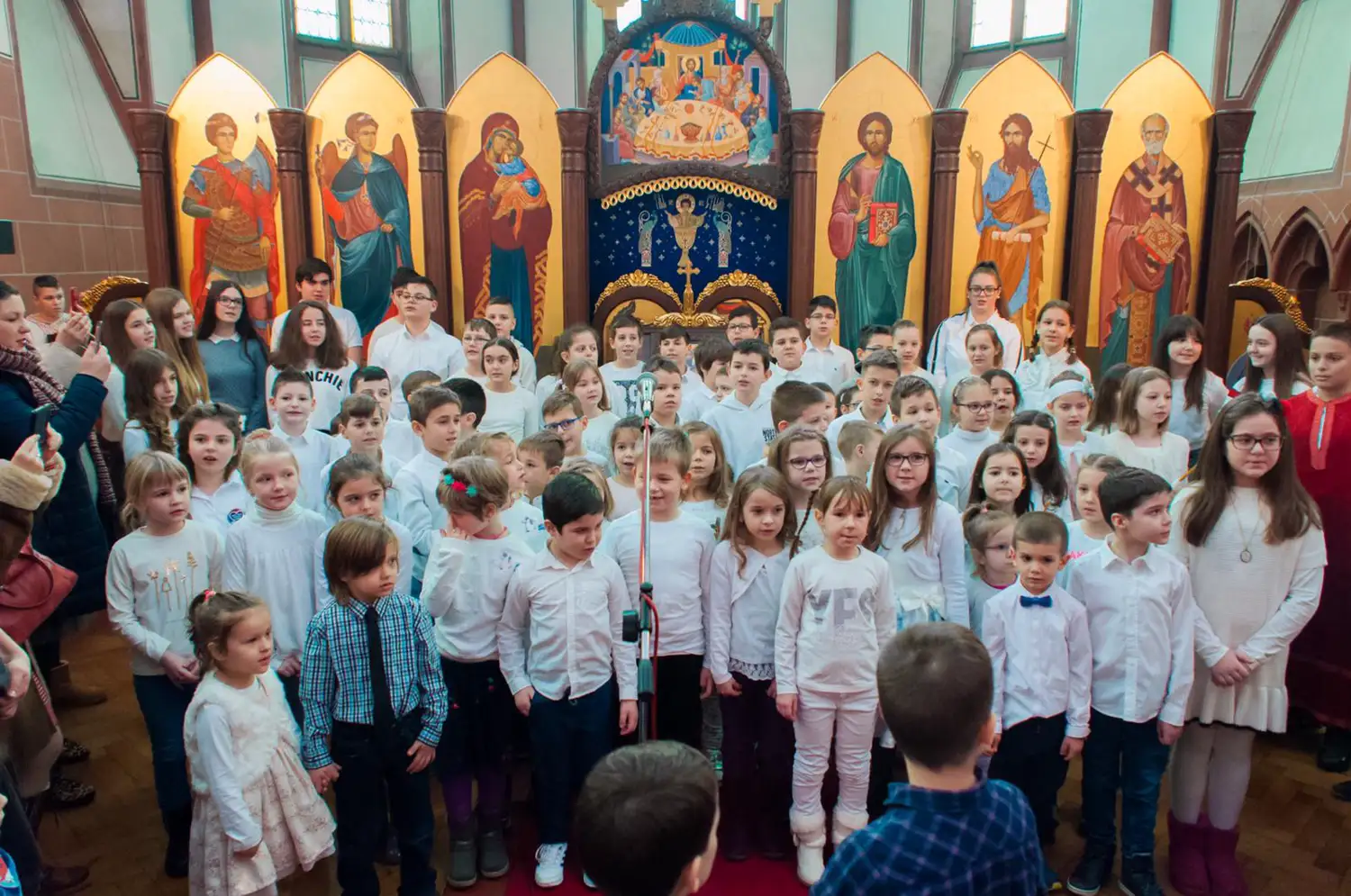 Прослава Светог Саве при парохији Свих Светих у Базелу
