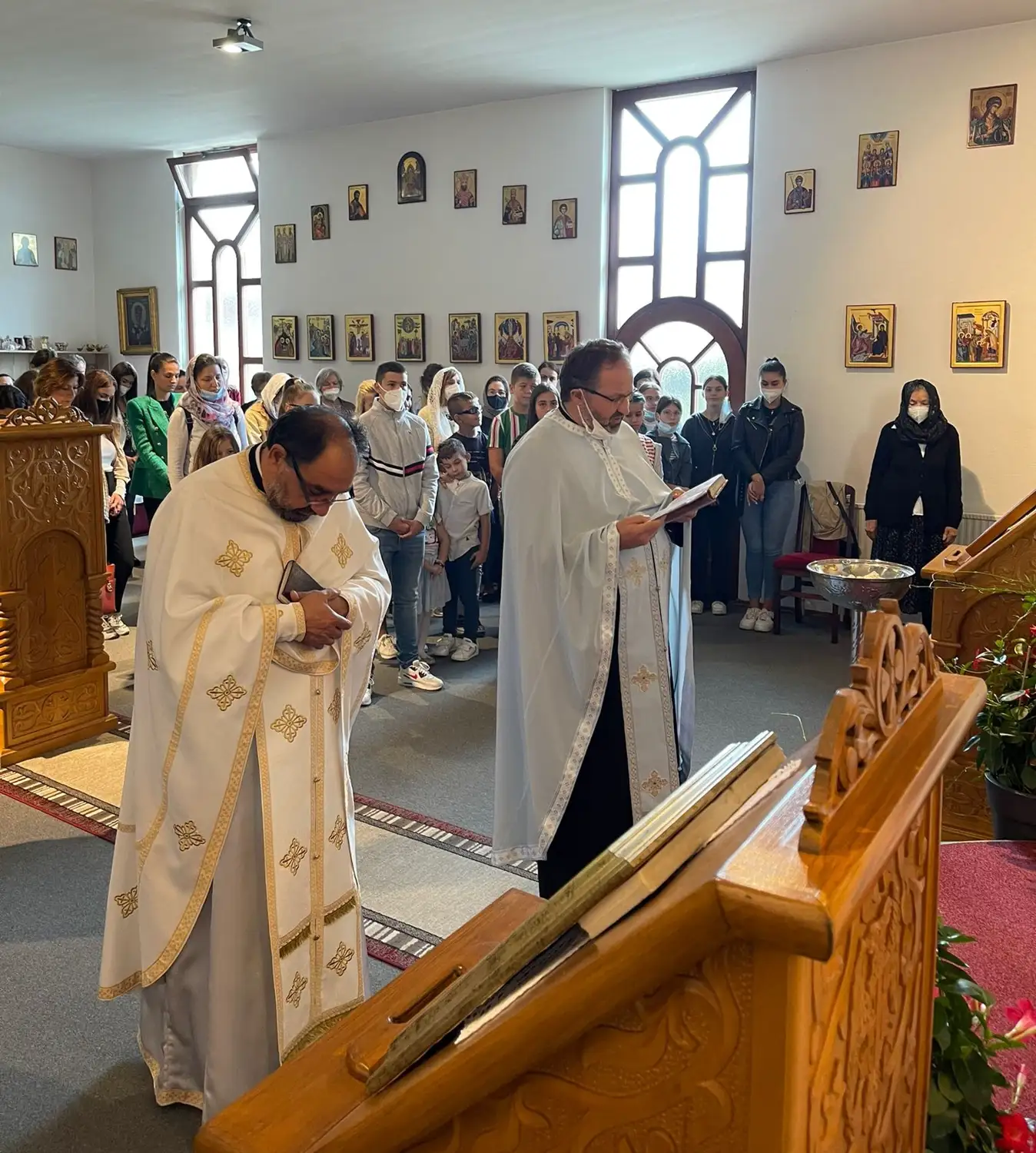 Молебан за почетак нове школске године y Винер Нојштату