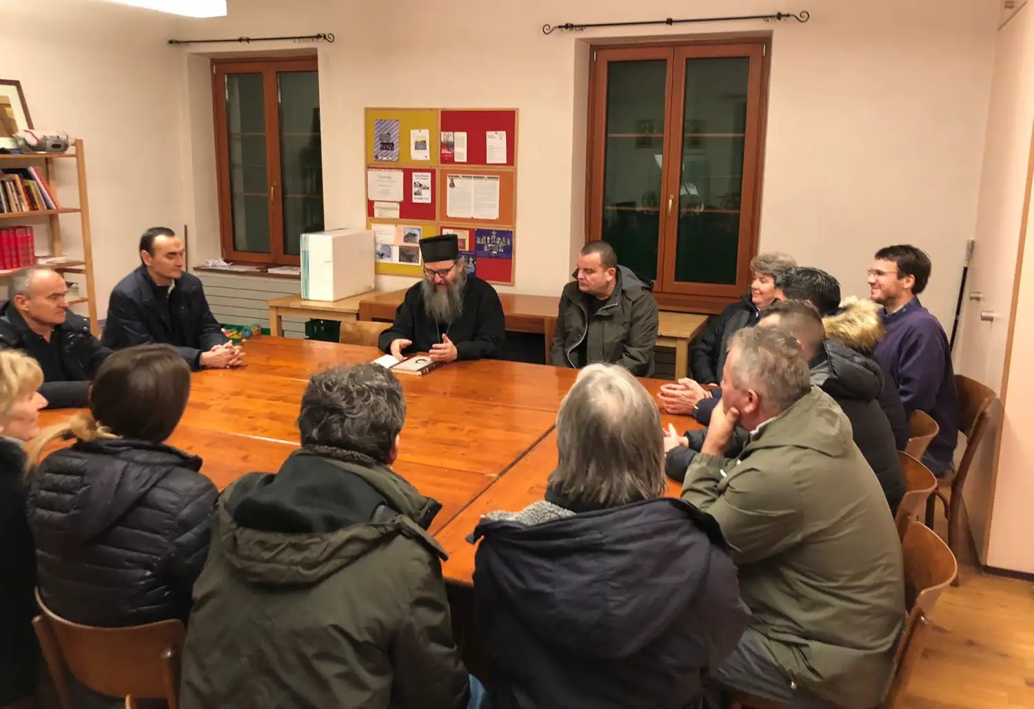 Предавање Епископа Андреја у Женеви
