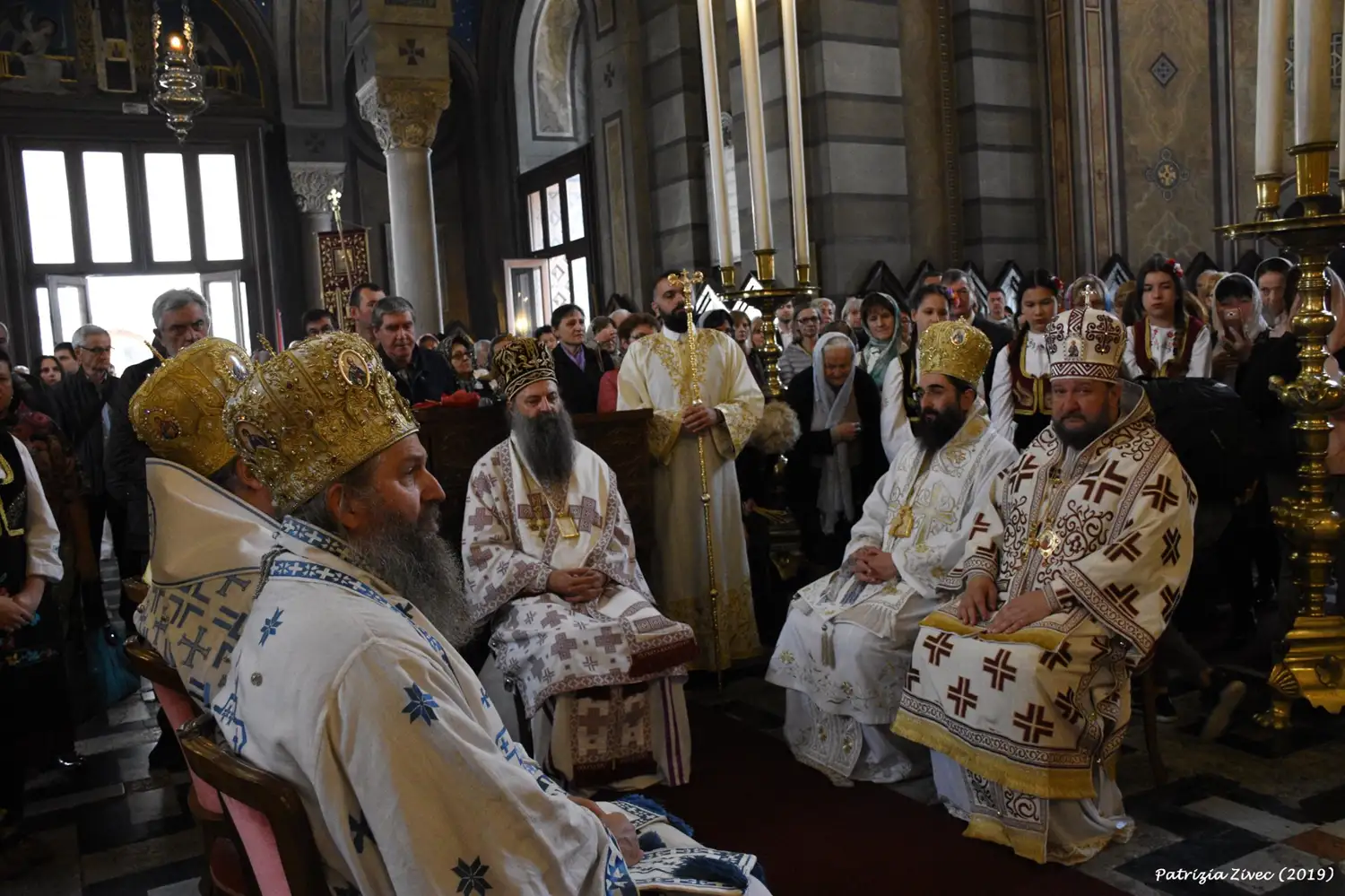 Велико освећење храма Светог Спиридона чудотворца у Трсту