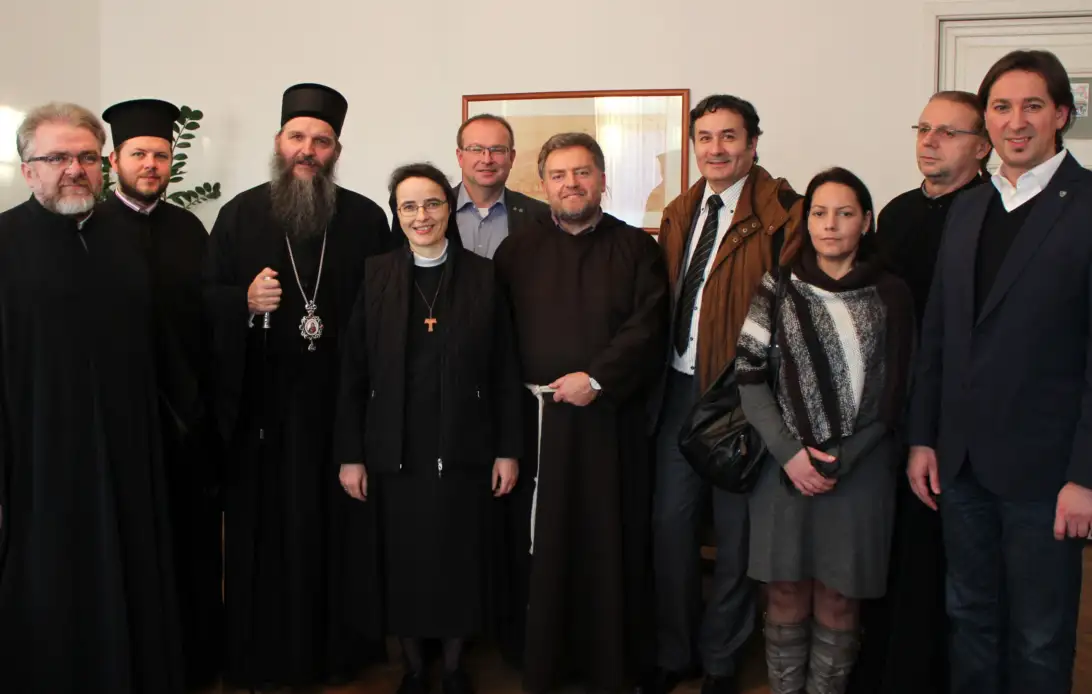 Епископ Андреј у граду Браунау