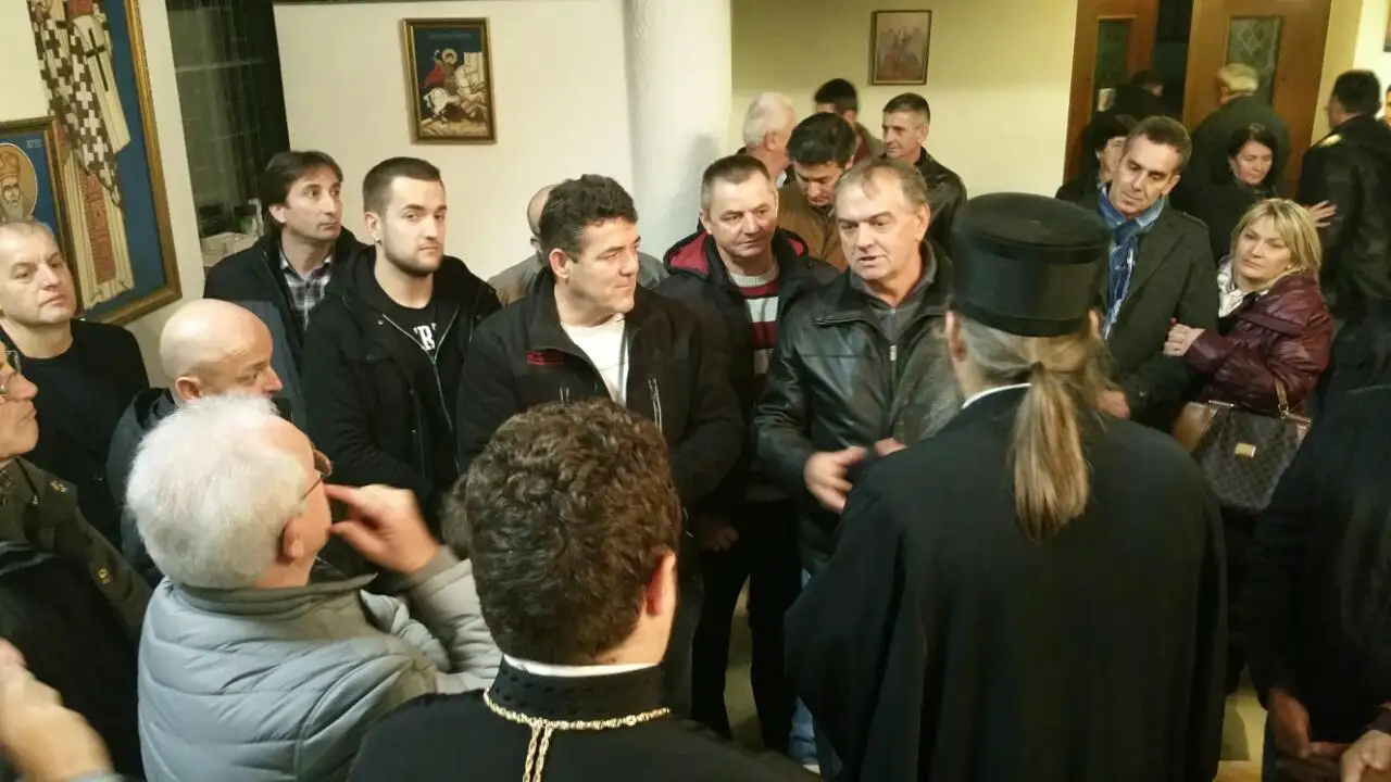 Епископ Андреј у канонској посети Санкт Пелтену