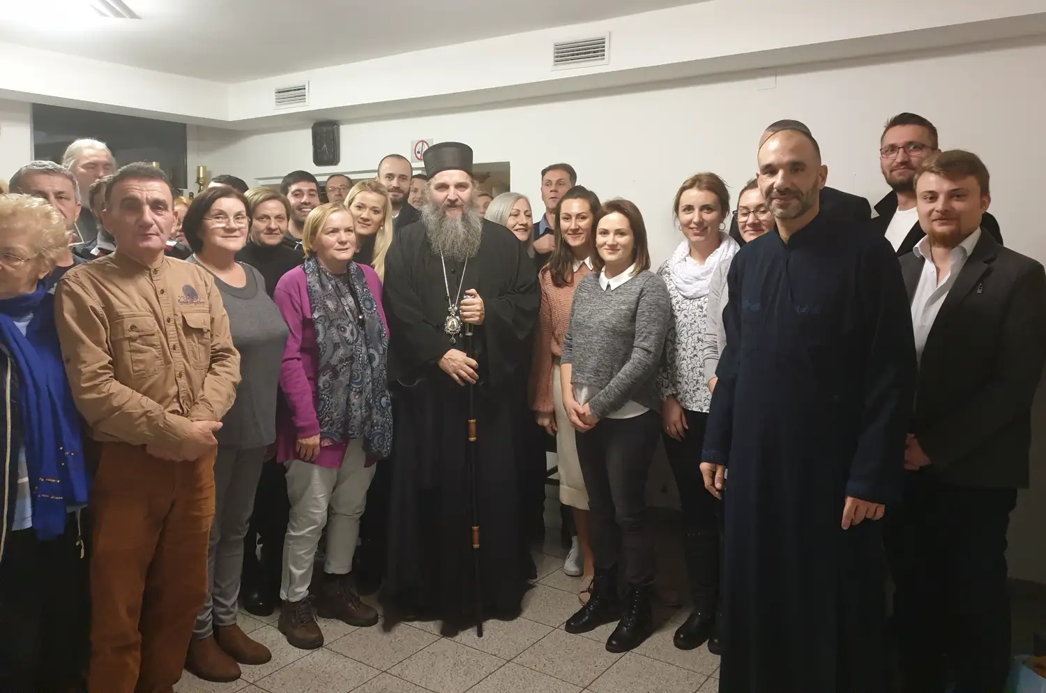 Посета Епископа Андреја Енсу