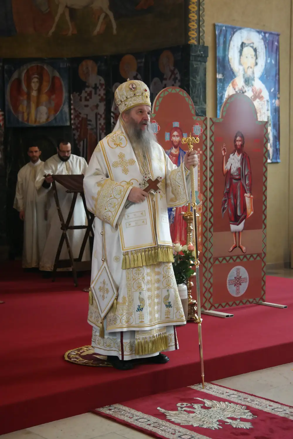 Посета Епископа Андреја парохији у Санкт Галену