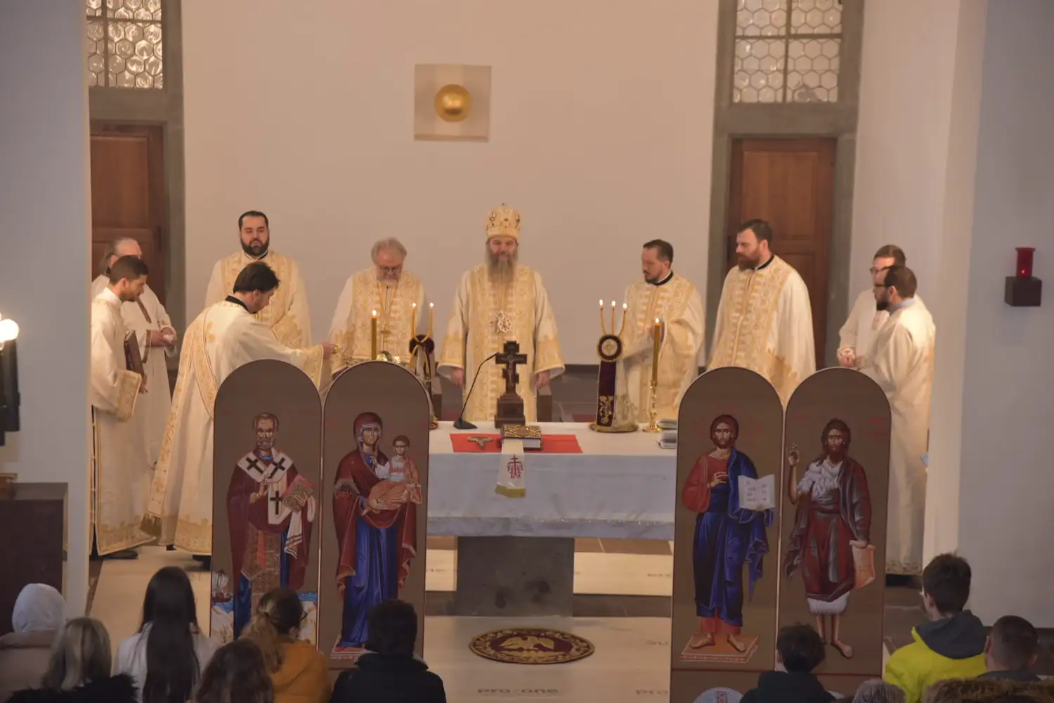 Посета Епископа Андреја, ЦО Санкт Гален, парохије у Мелсу