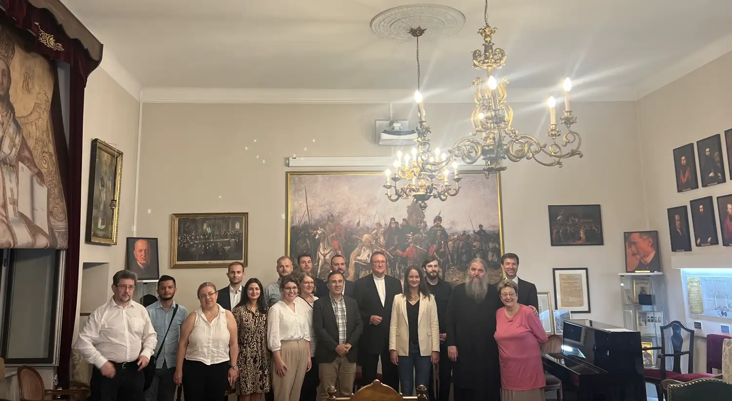 Епископ Андреј примио учеснике Летњег курса фондације Про Ориенте