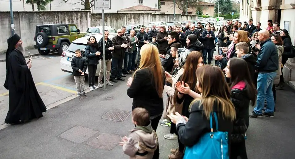 Посета Епископа Андреја Црквеној Општини и Парохији у Вићенци