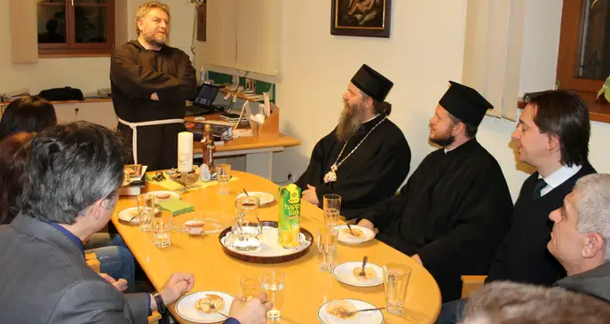 Епископ Андреј посетио фрањевачки манастир у Инсбруку