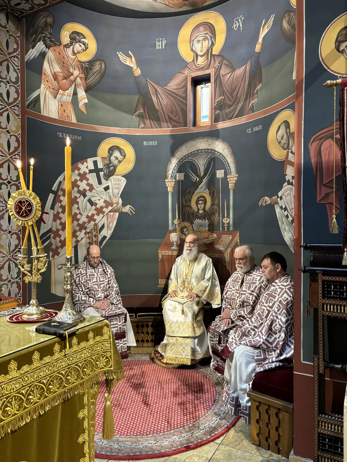 Свето евхаристијско сабрање у Храму Васкрсења Христовог у Бечу