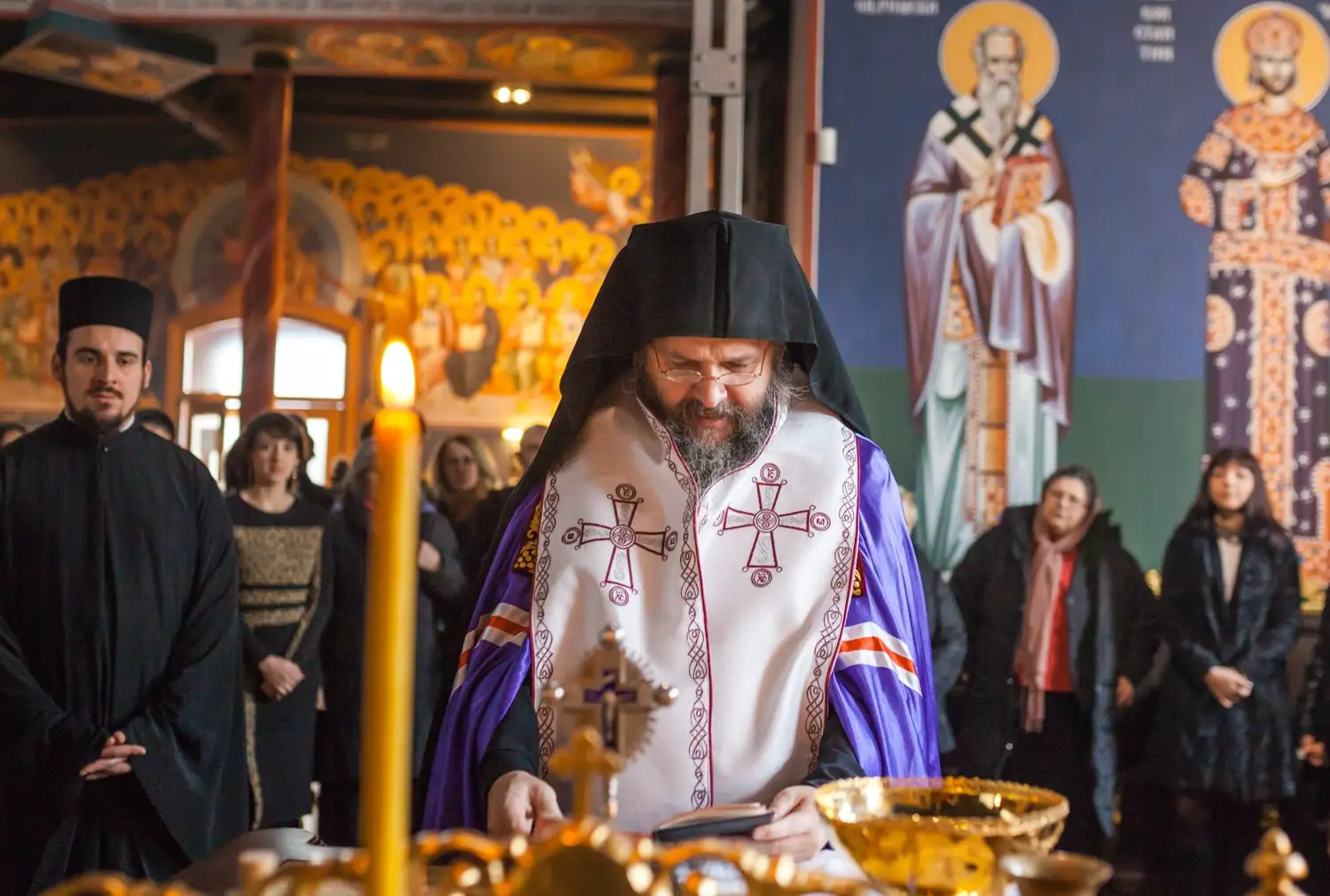 Крштење у храму Васкрсења