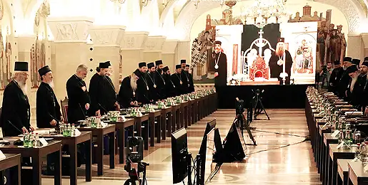 Почетак радног дела Светог Архијерејског Сабора