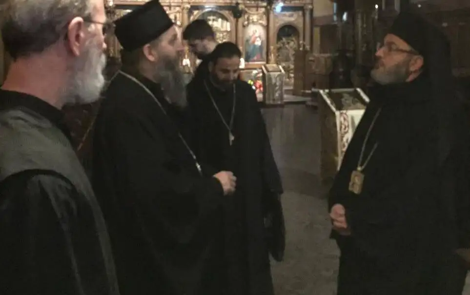 Митрополит Исаак у Саборној цркви