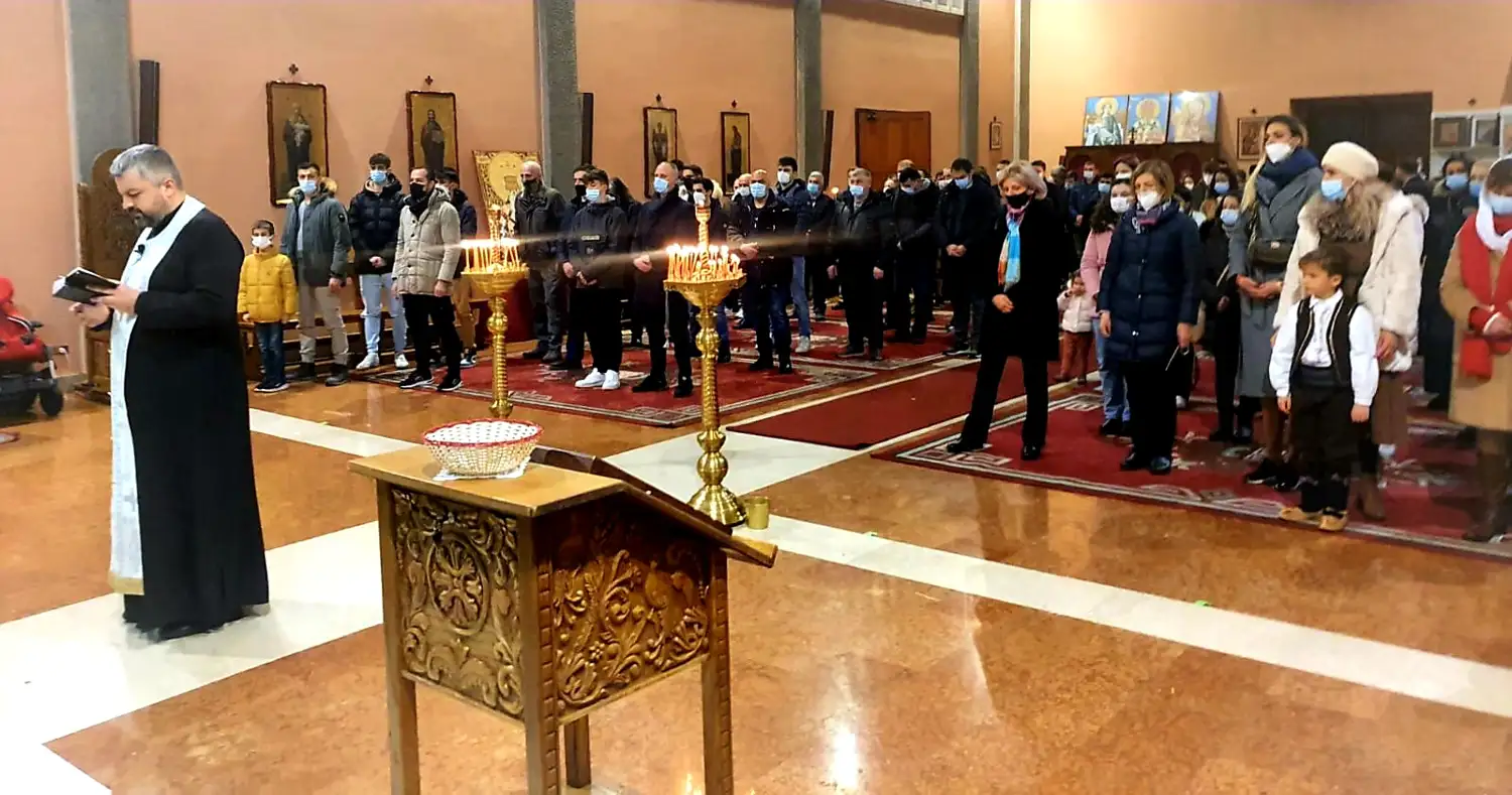 Прослава Божића у миланској парохији