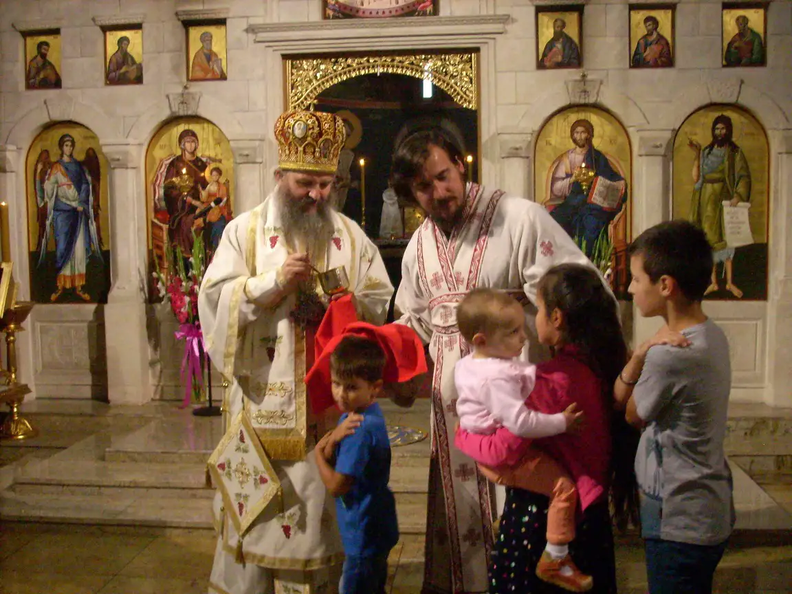 Недеља једанеста по Духовима у храму Васкрсења у Бечу