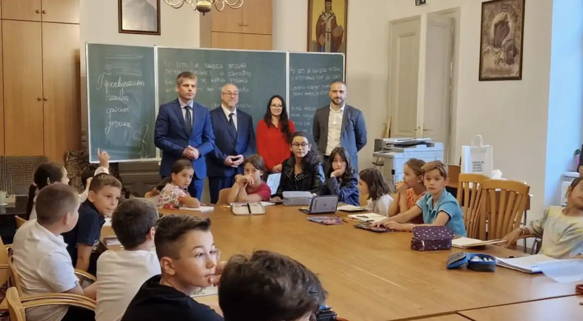 Арно Гујон, директор Управе за сарадњу са дијаспором, у посети Аустрији