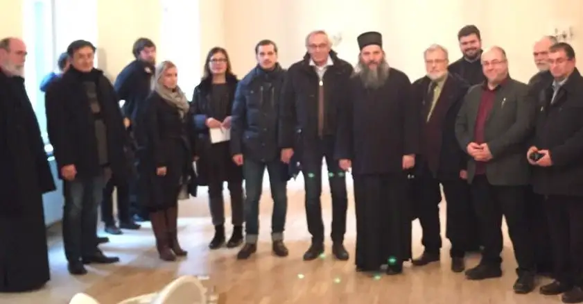 Представници Архива Србије и Матице српске у посети Епископу Андреју