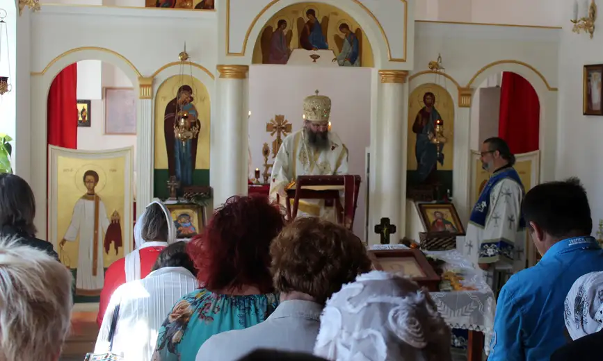 Архипастирска посета Тулну