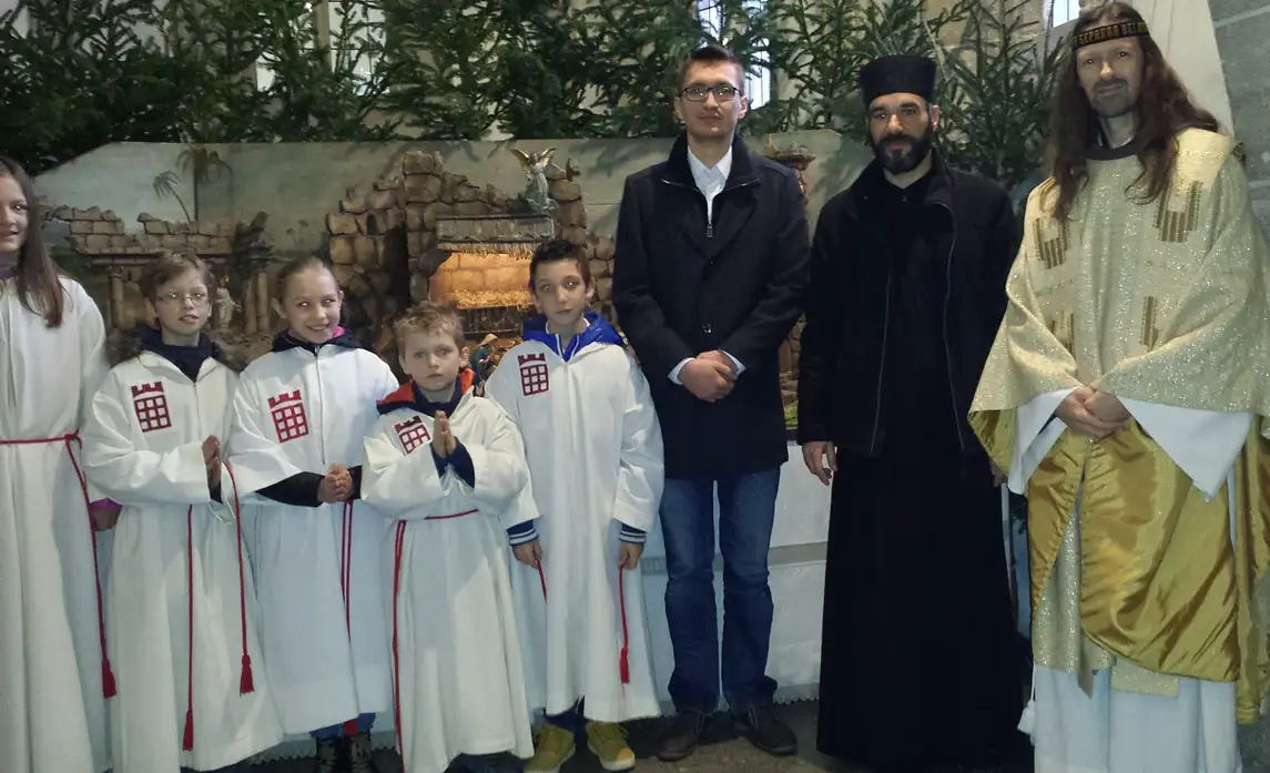 Божићно честитање у Енсу