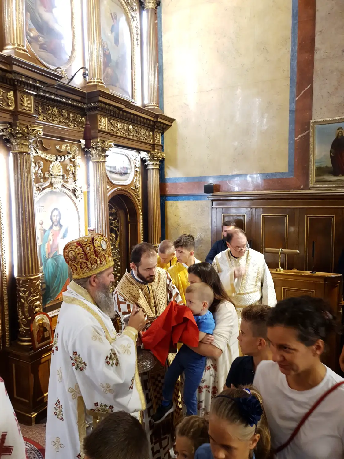 Недеља десета по Духовима у Саборном храму у Бечу