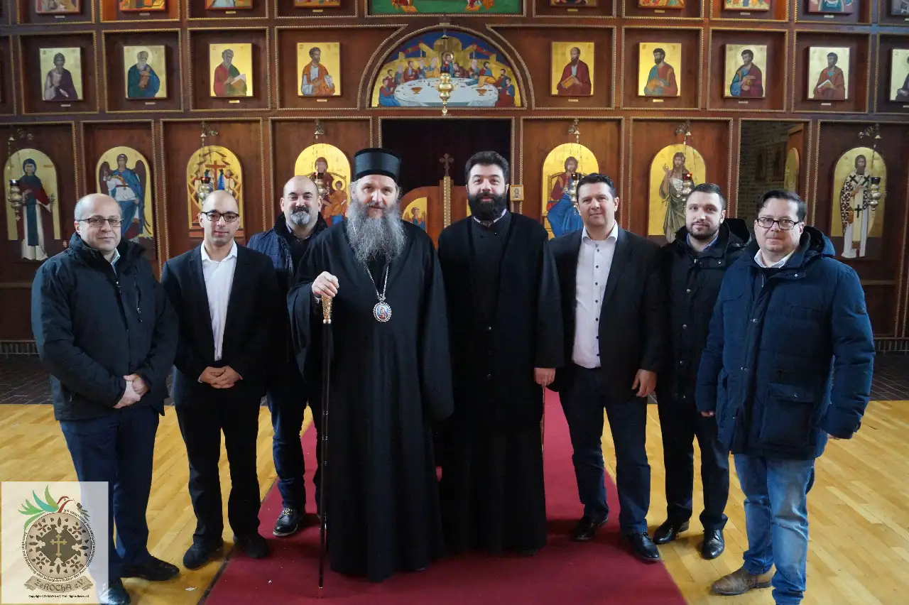 Епископ Андреј богослужио у Келну