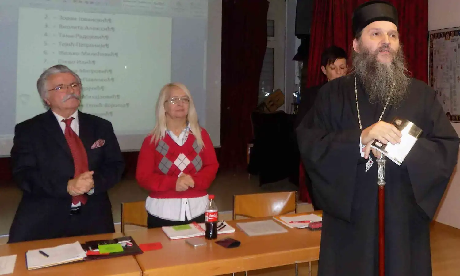 Епископ Андреј на Скупштинама српских кровних организација у Швајцарској