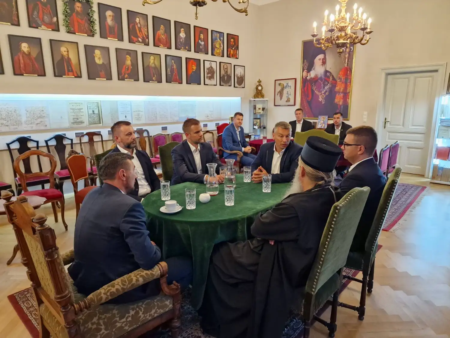 Епископ Андреј угостио министра безбедности у БиХ г. Ненада Нешића са делегацијом