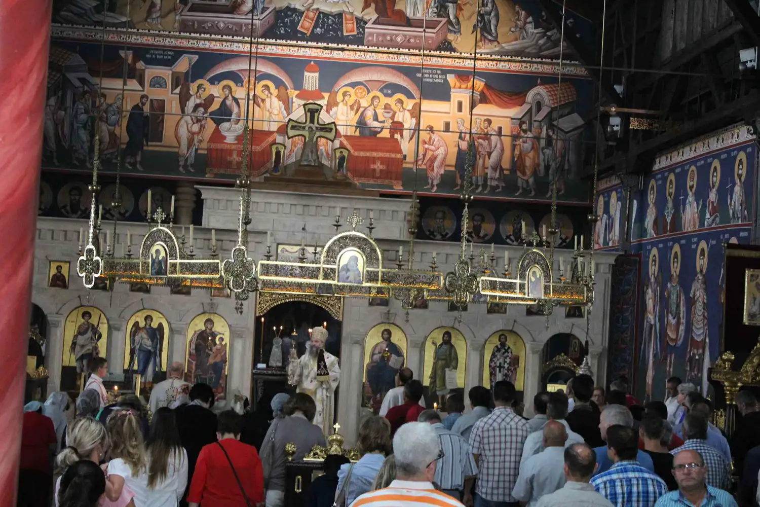 Недеља по Преображењу у храму Васкрсења Христовог
