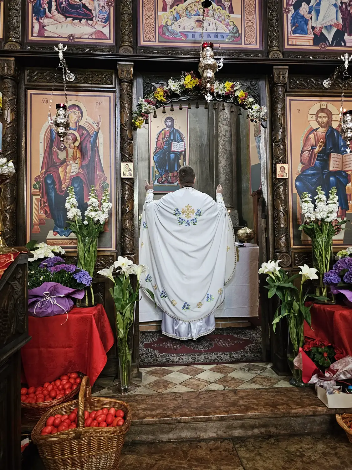 Прослава Христовог васкрсења у Вићенци
