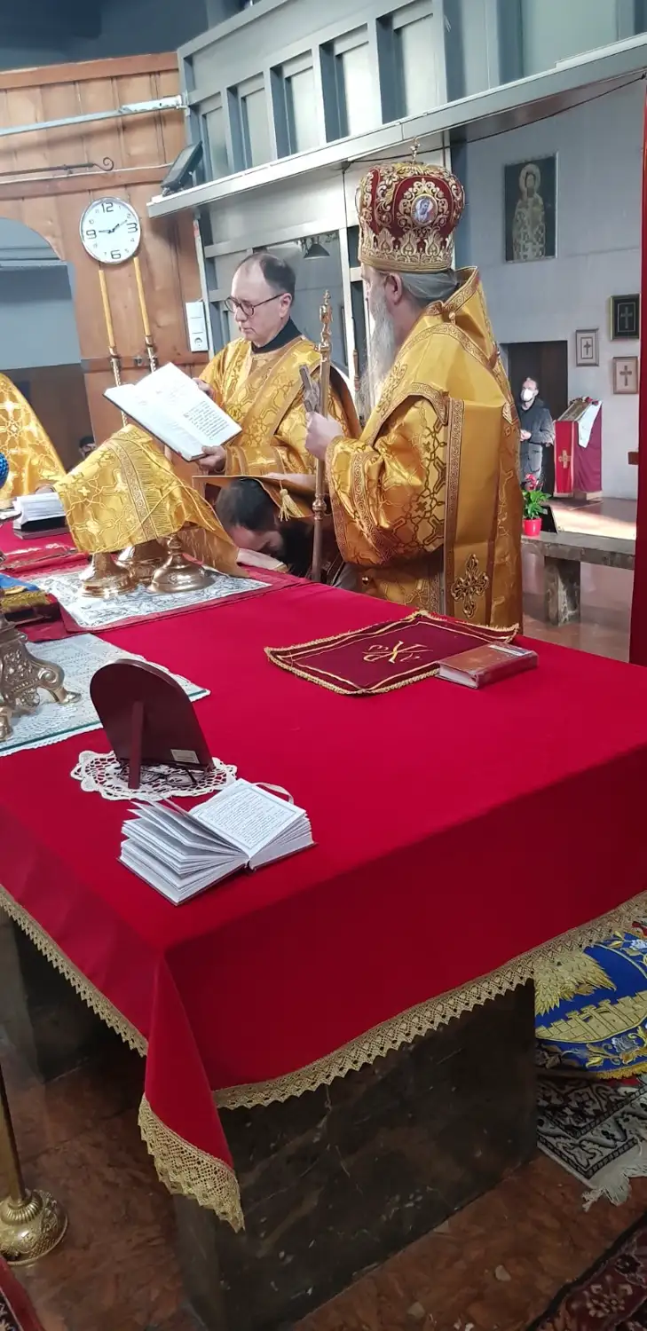 Епископ Андреј рукоположио ђакона Миладина у чин свештеника