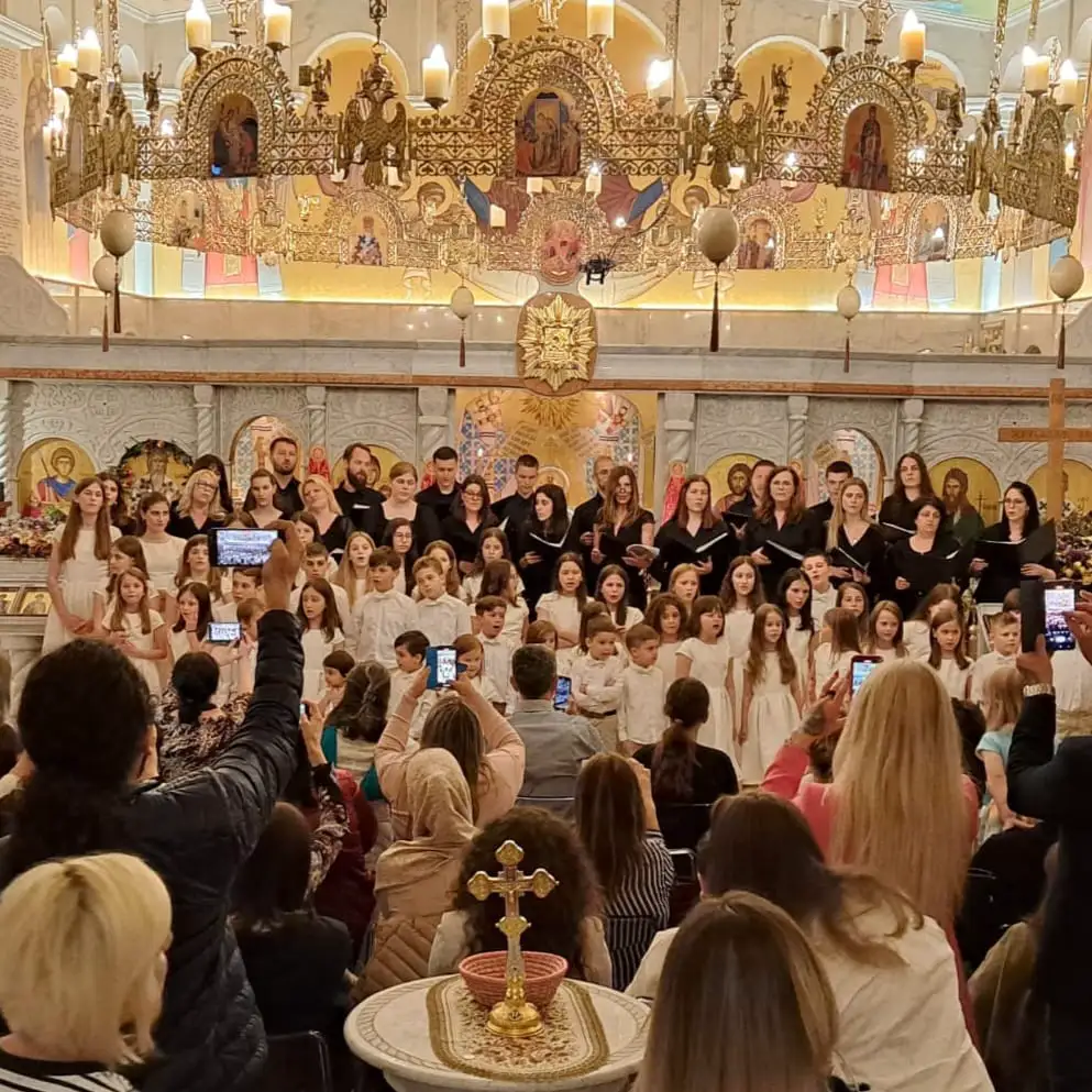 ГОДИШЊИ КОНЦЕРТ ЦРКВЕНОГ ХОРА БОГОРОДИЧИН, ДЕЧИЈЕГ ХОРА И ЕТНО ПОЈАЧКЕ ГРУПЕ УСПЕНСКОГ ХРАМА У ЦИРИХУ