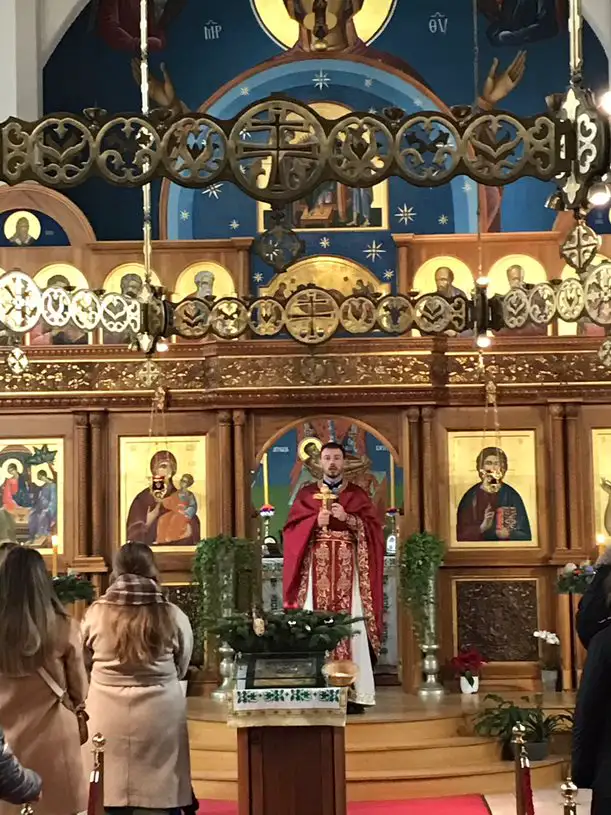 Божић и Богојављење у храму Свете Тројице у Цириху