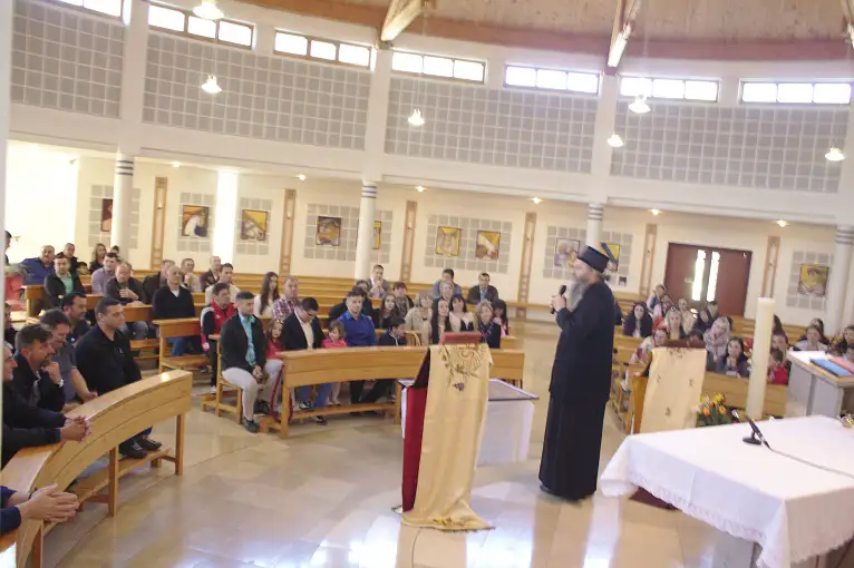 Епископ Андреј у гмунденској парохији