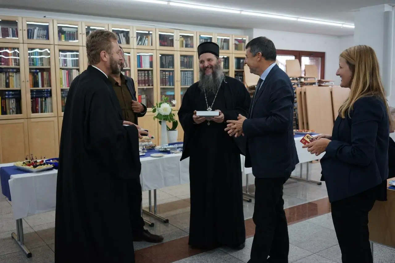 Састанак Епископа Андреја са представницима Савезне владе Швајцарске